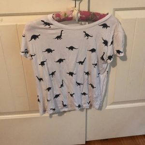 Dinosaur crop top